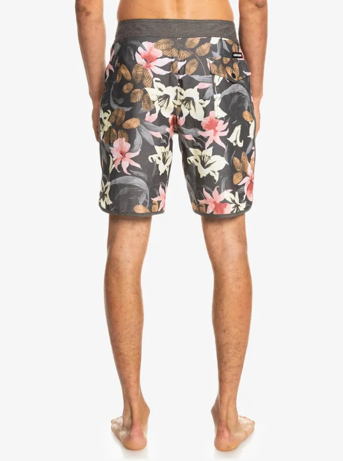 Men Quiksilver Boardshorts HEMPSTRETCH Scallop 19034 Boardshorts Tarmac