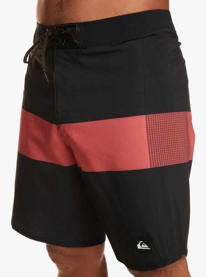 Men Quiksilver Boardshorts Highlite Arch 19034 Boardshorts Black Men Quiksilver Boardshorts Highlite Arch 19034 Boardshorts Black