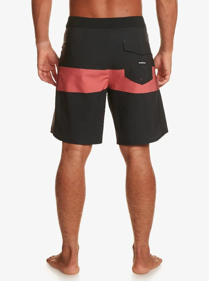 Men Quiksilver Boardshorts Highlite Arch 19034 Boardshorts Black Men Quiksilver Boardshorts Highlite Arch 19034 Boardshorts Black