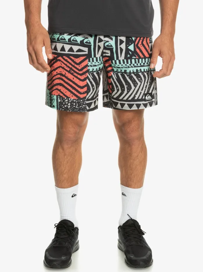 Men Quiksilver Boardshorts Highlite Omni Short 17034 Volleys Grey Violet Men Quiksilver Boardshorts Highlite Omni Short 17034 Volleys Grey Violet