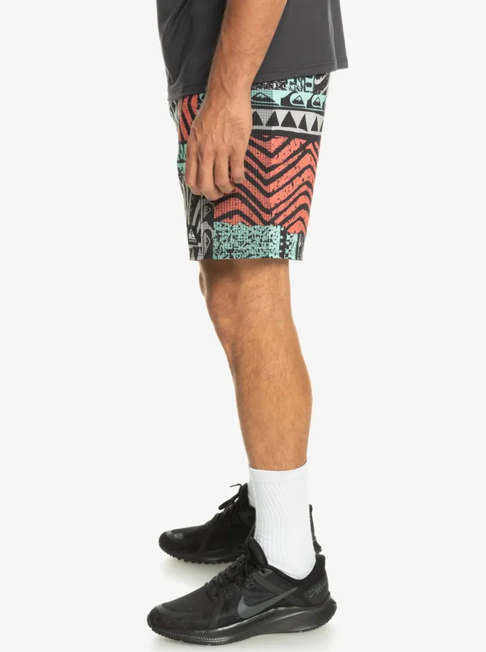 Men Quiksilver Boardshorts Highlite Omni Short 17034 Volleys Grey Violet Men Quiksilver Boardshorts Highlite Omni Short 17034 Volleys Grey Violet