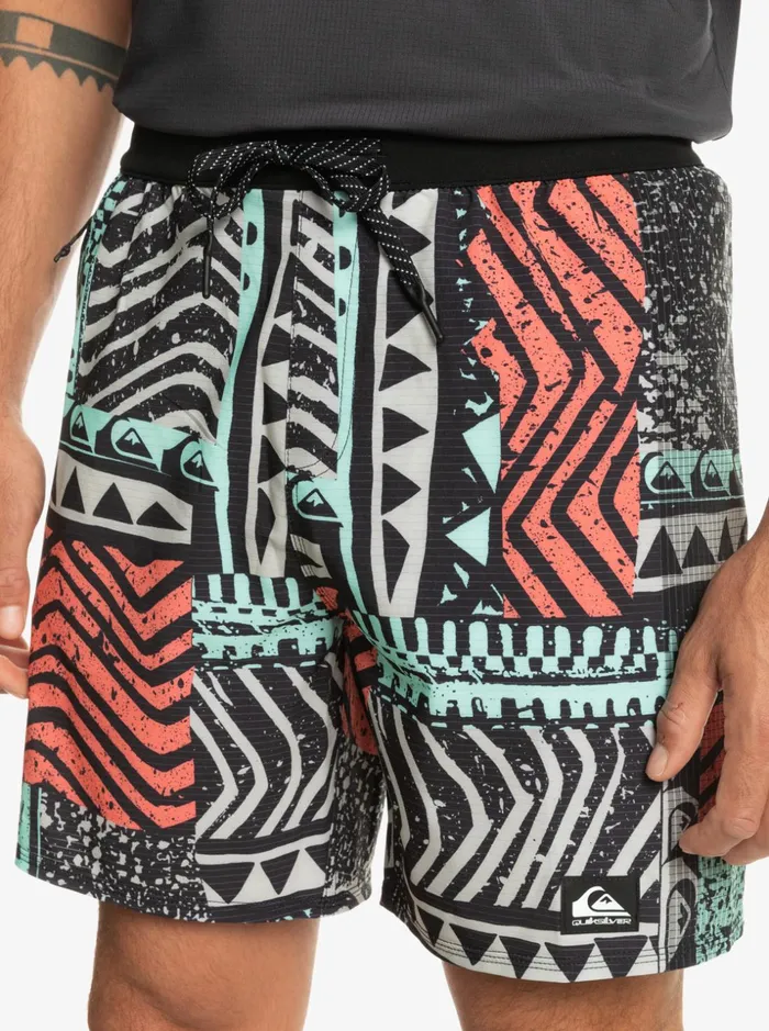 Men Quiksilver Boardshorts Highlite Omni Short 17034 Volleys Grey Violet Men Quiksilver Boardshorts Highlite Omni Short 17034 Volleys Grey Violet