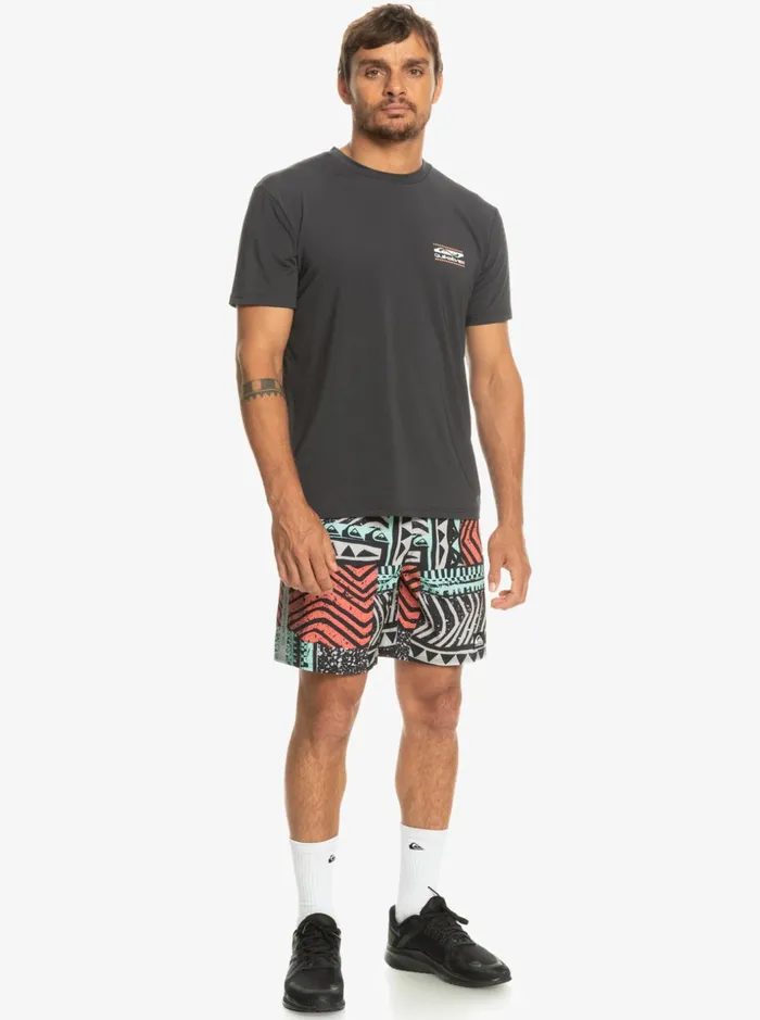 Men Quiksilver Boardshorts Highlite Omni Short 17034 Volleys Grey Violet Men Quiksilver Boardshorts Highlite Omni Short 17034 Volleys Grey Violet