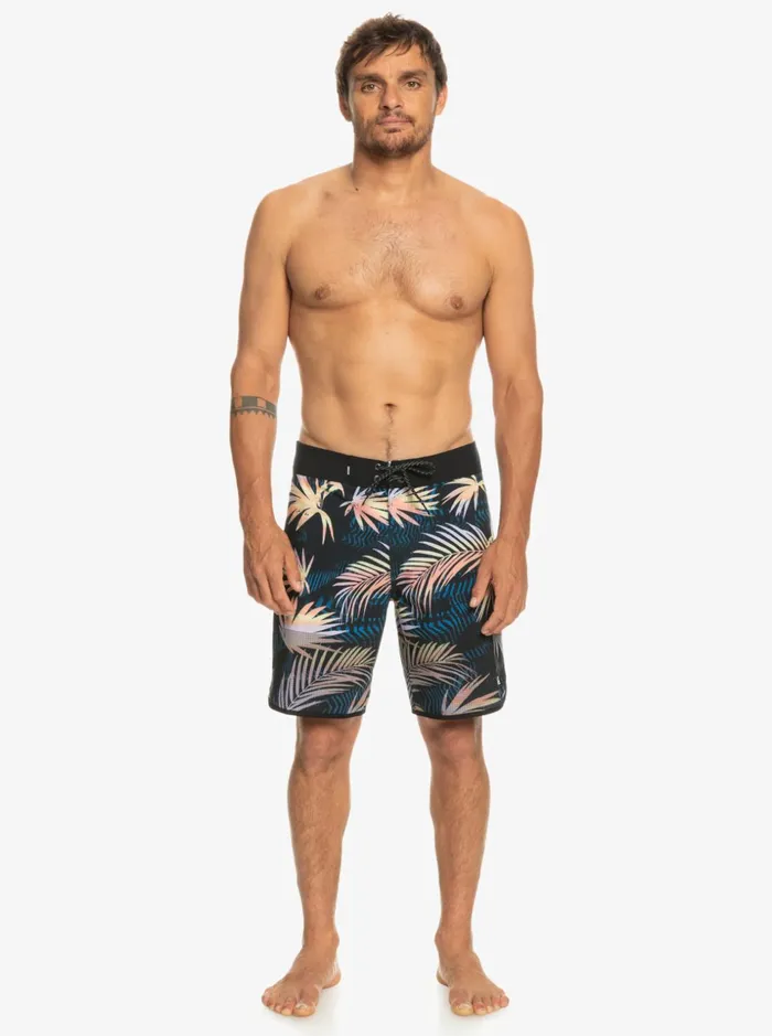 Men Quiksilver Boardshorts Highlite Scallop 19034 Boardshorts Black Men Quiksilver Boardshorts Highlite Scallop 19034 Boardshorts Black