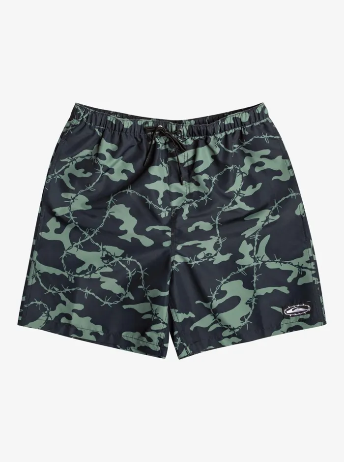 Men Quiksilver Boardshorts Mikey Volley 18034 Volleys Black