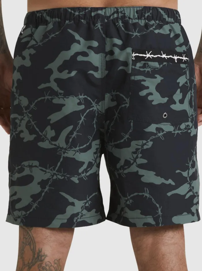 Men Quiksilver Boardshorts Mikey Volley 18034 Volleys Black Men Quiksilver Boardshorts Mikey Volley 18034 Volleys Black