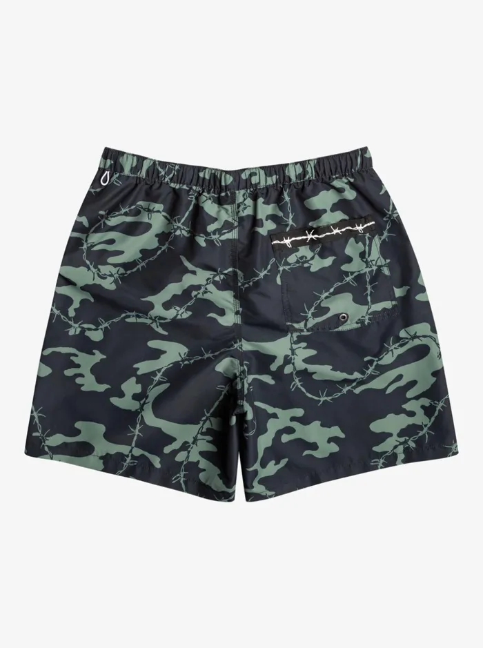 Men Quiksilver Boardshorts Mikey Volley 18034 Volleys Black Men Quiksilver Boardshorts Mikey Volley 18034 Volleys Black