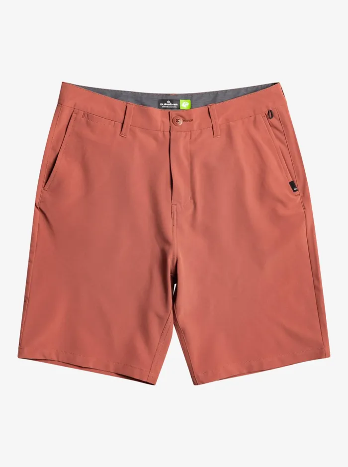 Men Quiksilver Boardshorts Ocean Union Amphibian 20034 Hybrid Shorts Marsala