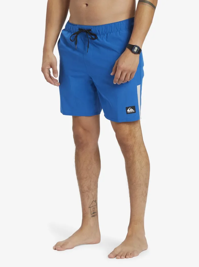 Men Quiksilver Boardshorts Omni 17034 Training Shorts Snorkel Blue Men Quiksilver Boardshorts Omni 17034 Training Shorts Snorkel Blue