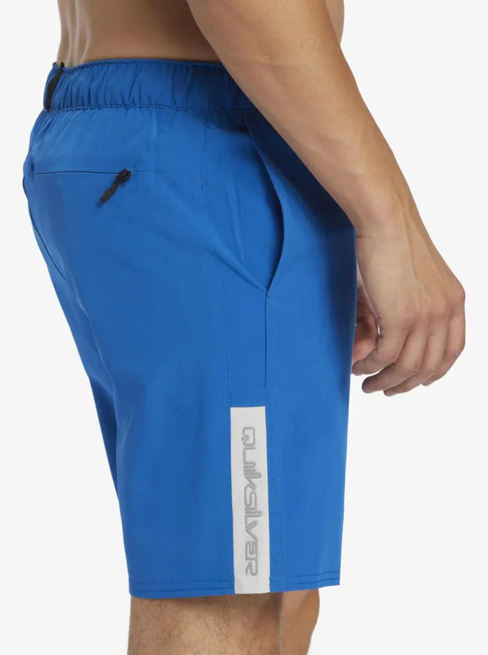 Men Quiksilver Boardshorts Omni 17034 Training Shorts Snorkel Blue Men Quiksilver Boardshorts Omni 17034 Training Shorts Snorkel Blue