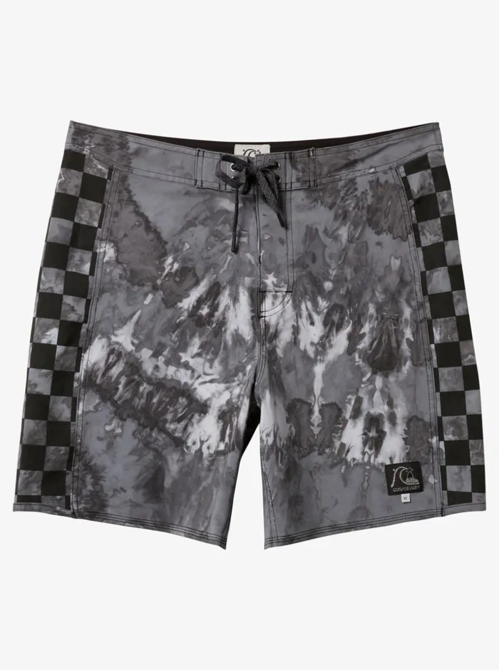 Men Quiksilver Boardshorts Original Arch Washed 18034 Boardshorts Black