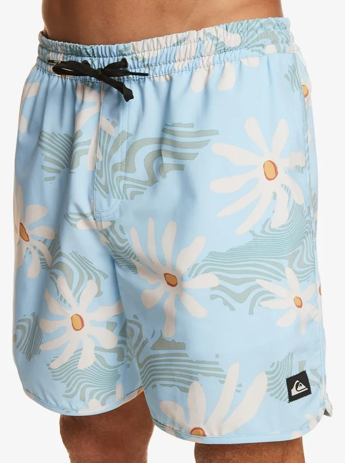 Men Quiksilver Boardshorts Surfsilk Scallop Volley 17034 Volleys Clear Sky Men Quiksilver Boardshorts Surfsilk Scallop Volley 17034 Volleys Clear Sky