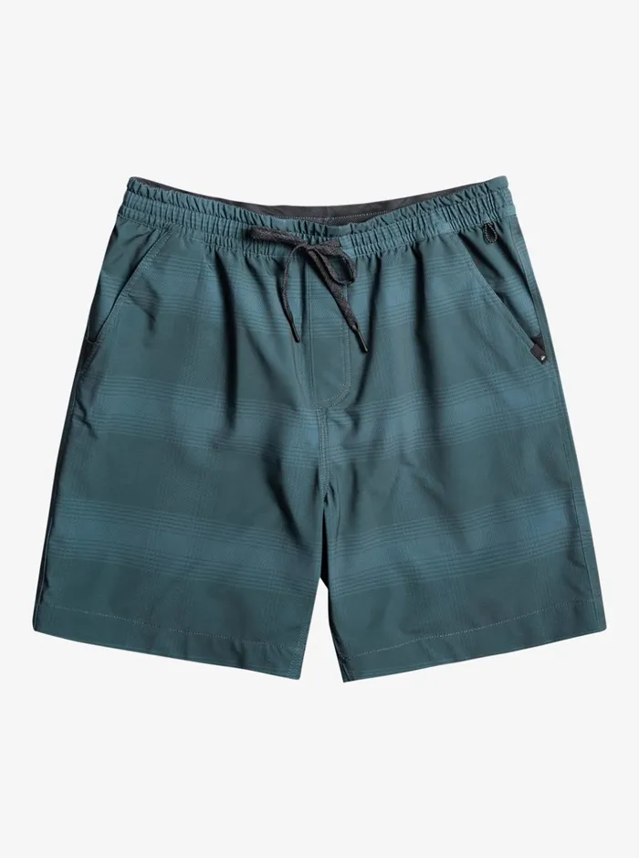 Men Quiksilver Boardshorts Taxer Print 18034 Amphibian Boardshorts Bering Sea
