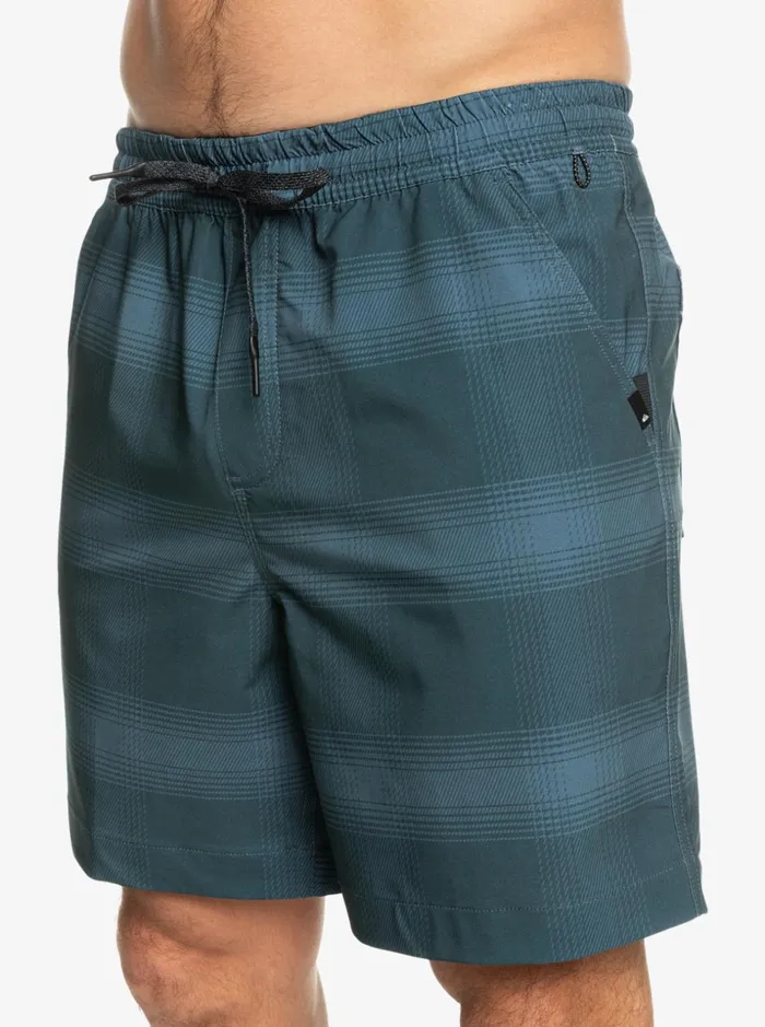 Men Quiksilver Boardshorts Taxer Print 18034 Amphibian Boardshorts Bering Sea Men Quiksilver Boardshorts Taxer Print 18034 Amphibian Boardshorts Bering Sea