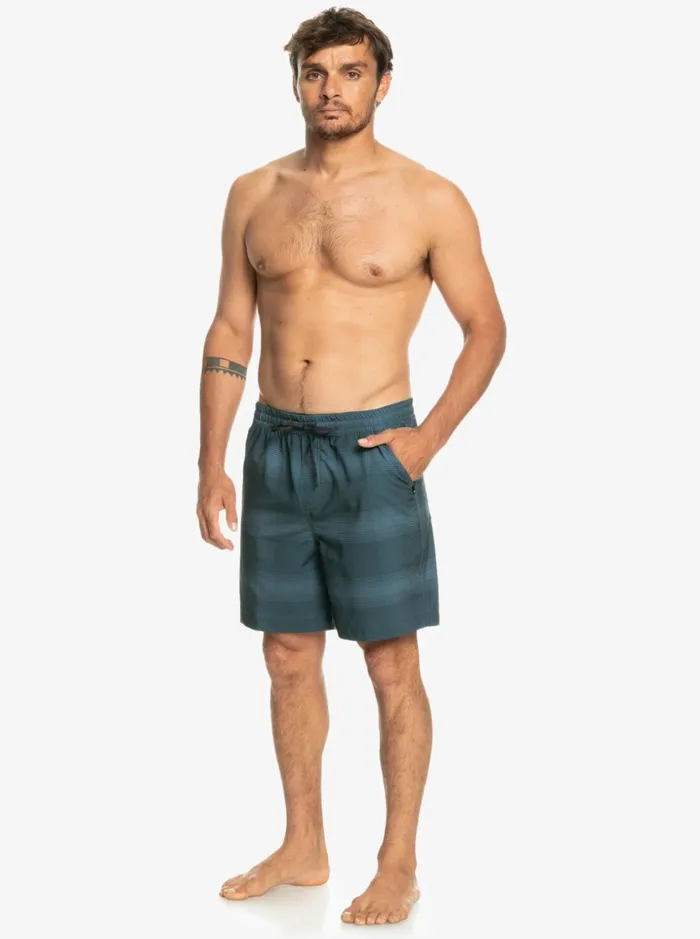 Men Quiksilver Boardshorts Taxer Print 18034 Amphibian Boardshorts Bering Sea Men Quiksilver Boardshorts Taxer Print 18034 Amphibian Boardshorts Bering Sea
