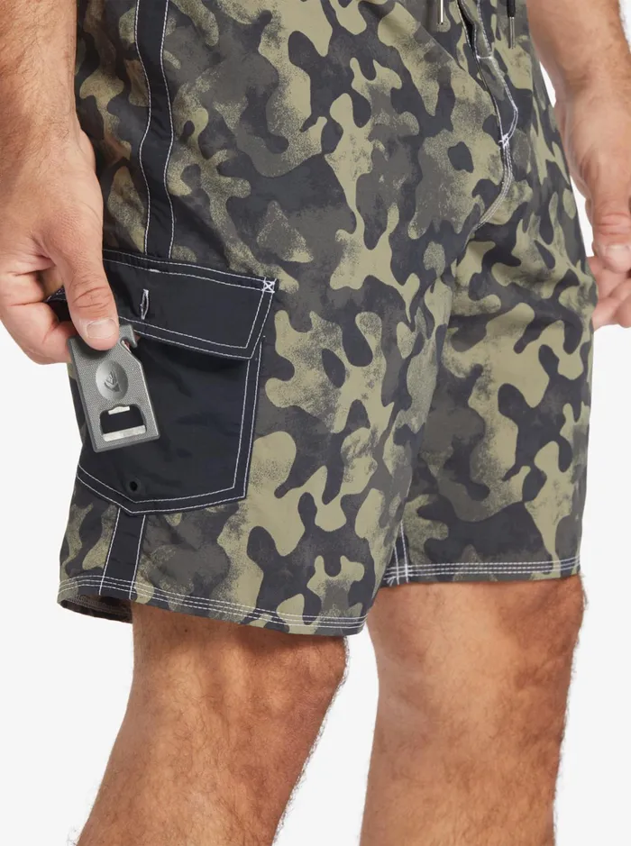 Men Quiksilver Boardshorts Waterman Throwback Camo 19034 Boardshorts Black Throwback Fade Men Quiksilver Boardshorts Waterman Throwback Camo 19034 Boardshorts Black Throwback Fade