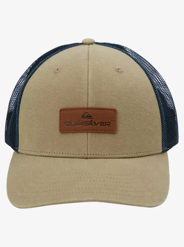 Men Quiksilver Hats Down The Hatch Trucker Hat Plaza Taupe Men Quiksilver Hats Down The Hatch Trucker Hat Plaza Taupe
