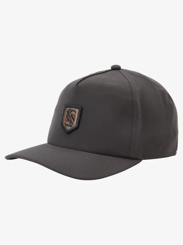 Men Quiksilver Hats Honorable Baseball Hat Tarmac