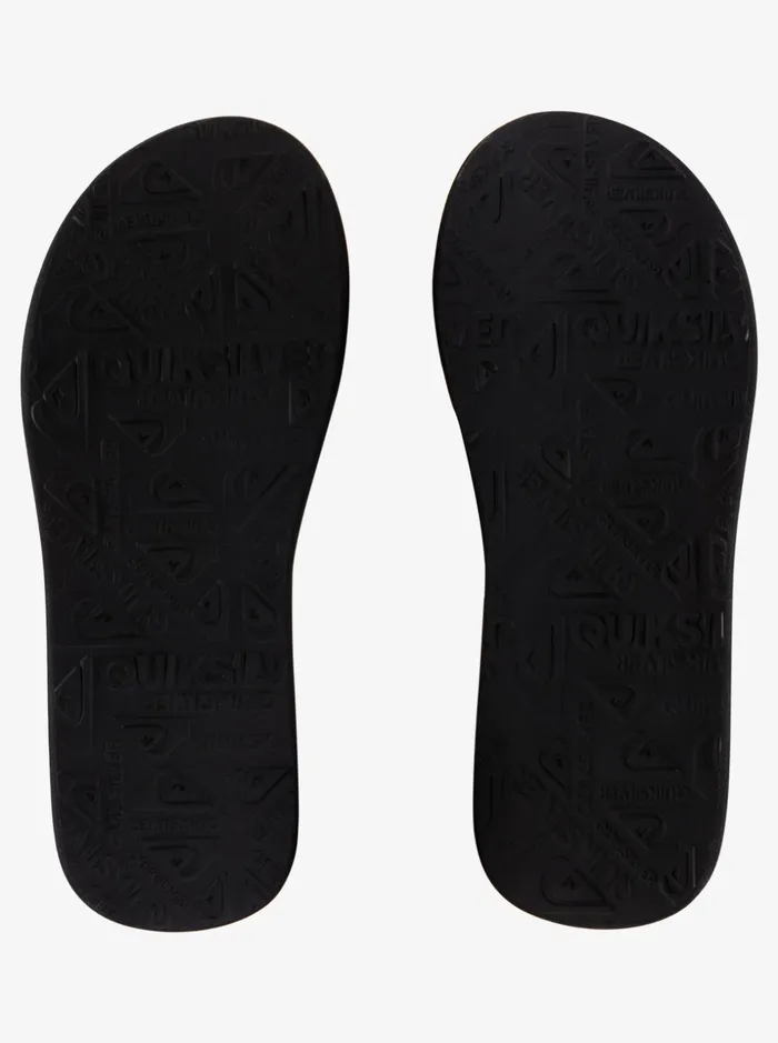 Men Quiksilver Sandals Carver Suede Leather Sandals Solid Black Men Quiksilver Sandals Carver Suede Leather Sandals Solid Black