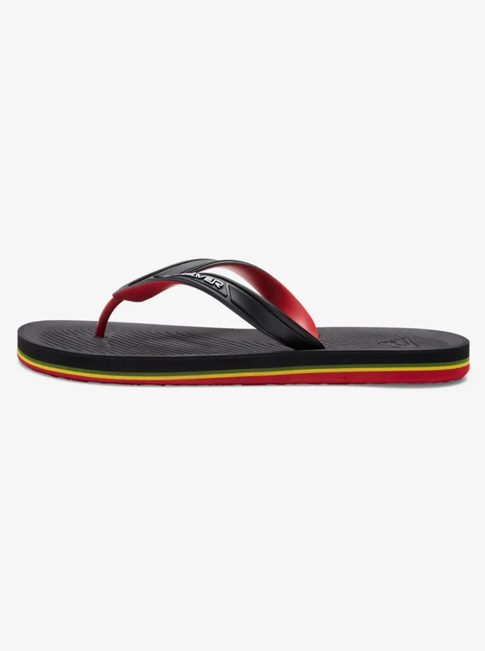 Men Quiksilver Sandals Haleiwa Core FlipFlops Black 3 Men Quiksilver Sandals Haleiwa Core FlipFlops Black 3