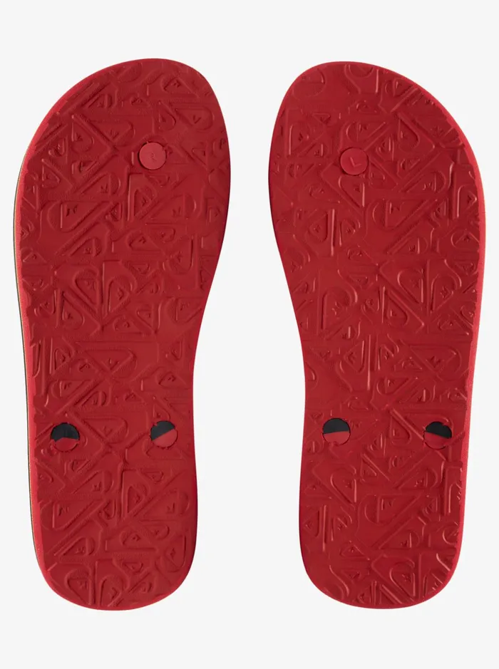 Men Quiksilver Sandals Haleiwa Core FlipFlops Black 3 Men Quiksilver Sandals Haleiwa Core FlipFlops Black 3