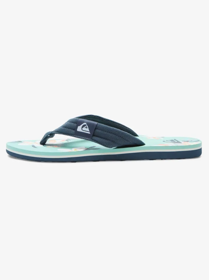 Men Quiksilver Sandals Molokai Layback Sandals For Men Bluebluegreen Men Quiksilver Sandals Molokai Layback Sandals For Men Bluebluegreen