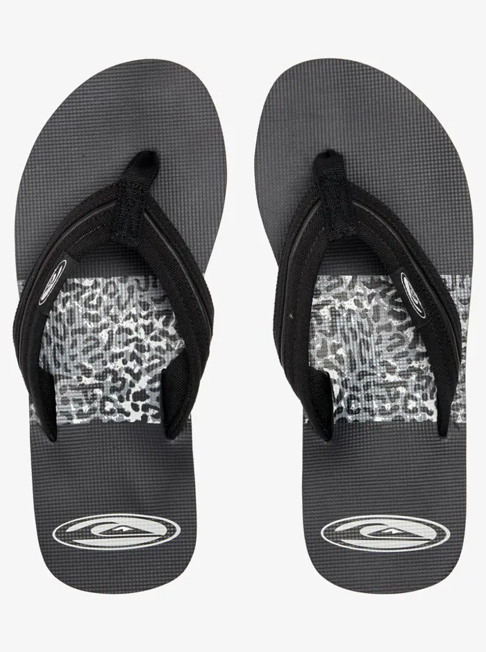 Men Quiksilver Sandals Molokai Layback Saturn Sandals Black 1 Men Quiksilver Sandals Molokai Layback Saturn Sandals Black 1