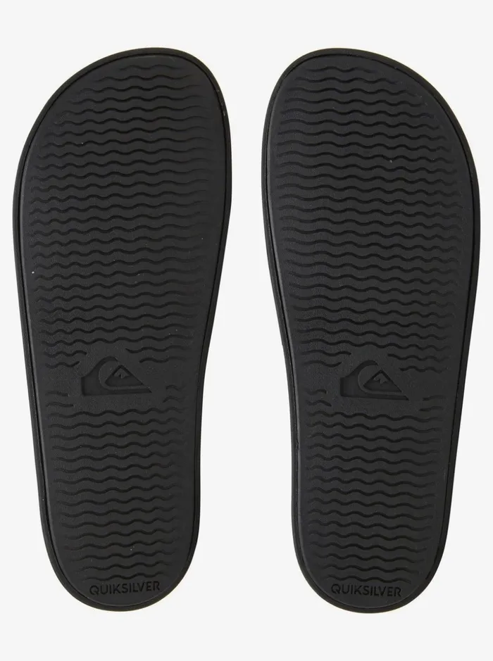 Men Quiksilver Sandals Rivi Wordmark Slide Slider Sandals Blackwhiteblack Men Quiksilver Sandals Rivi Wordmark Slide Slider Sandals Blackwhiteblack