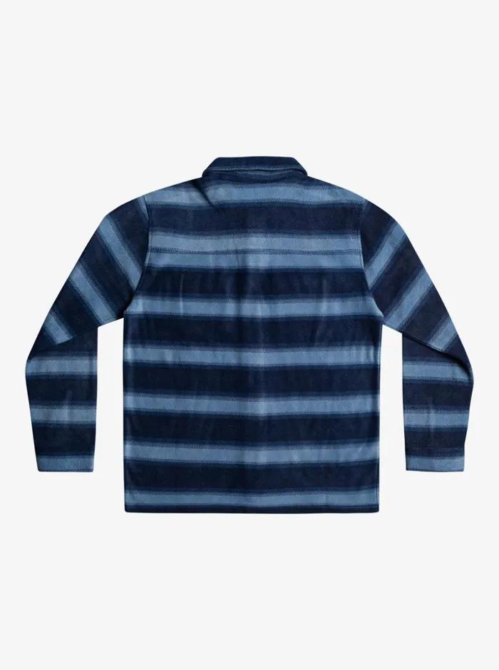 Men Quiksilver Shirts and Polos Surf Days Long Sleeve Flannel Shirt Navy Blazer Flannel Stripe Men Quiksilver Shirts and Polos Surf Days Long Sleeve Flannel Shirt Navy Blazer Flannel Stripe