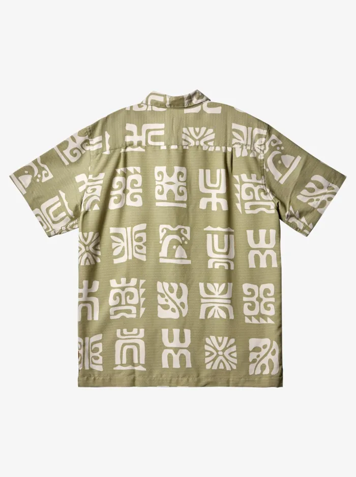 Men Quiksilver Shirts and Polos Waterman Channel Paddle Short Sleeve Shirt Tea Channel Paddle Men Quiksilver Shirts and Polos Waterman Channel Paddle Short Sleeve Shirt Tea Channel Paddle