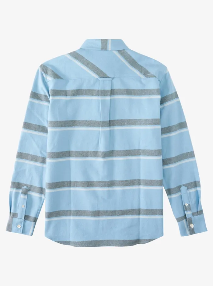 Men Quiksilver Shirts and Polos Waterman Lower Ridge Flannel Shirt Dusk Blue Lower Ridge Men Quiksilver Shirts and Polos Waterman Lower Ridge Flannel Shirt Dusk Blue Lower Ridge