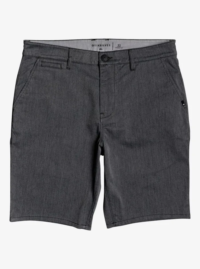 Men Quiksilver Shorts and Amphibians Everyday Union Stretch 20034 Chino Pocket Shorts Dark Grey Heather Men Quiksilver Shorts and Amphibians Everyday Union Stretch 20034 Chino Pocket Shorts Dark Grey Heather