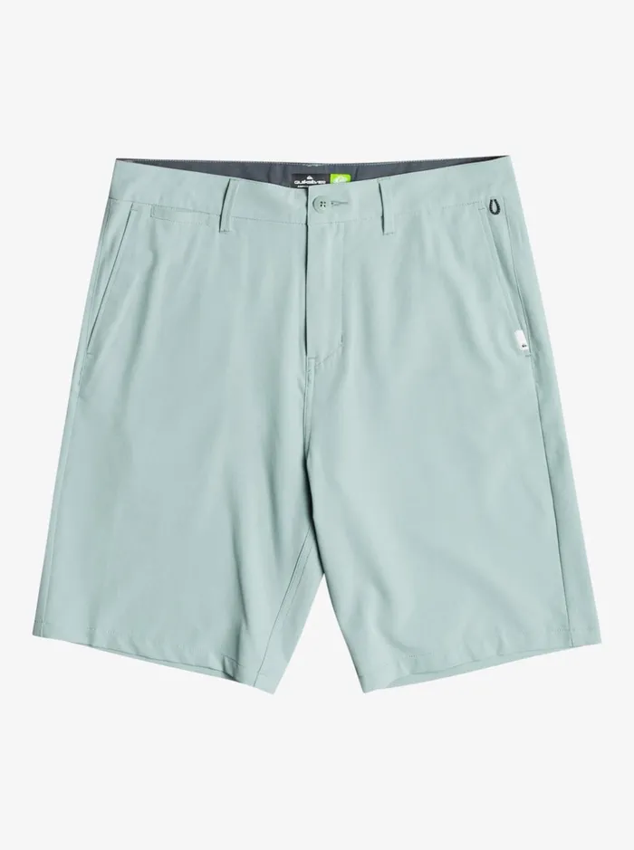 Men Quiksilver Shorts and Amphibians Ocean Union Amphibian 20034 Hybrid Shorts Green Milieu