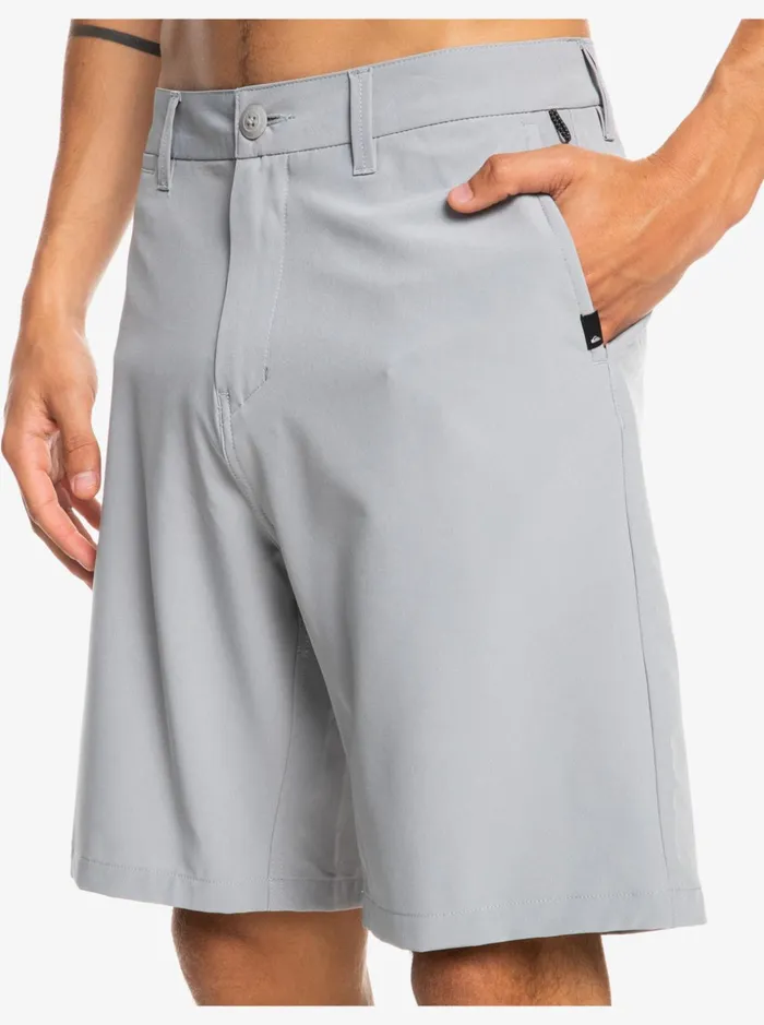 Men Quiksilver Shorts and Amphibians Ocean Union Amphibian 20034 Hybrid Shorts Sleet Men Quiksilver Shorts and Amphibians Ocean Union Amphibian 20034 Hybrid Shorts Sleet