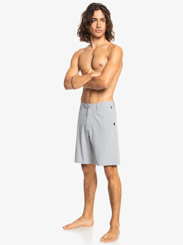 Men Quiksilver Shorts and Amphibians Ocean Union Amphibian 20034 Hybrid Shorts Sleet Men Quiksilver Shorts and Amphibians Ocean Union Amphibian 20034 Hybrid Shorts Sleet