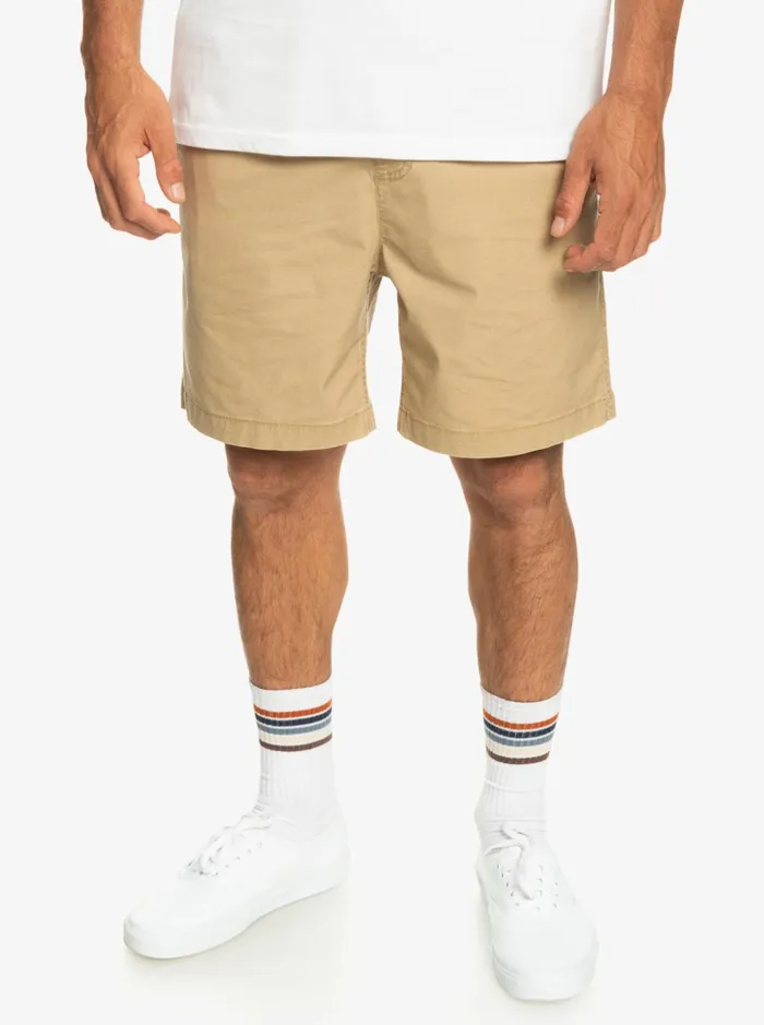Men Quiksilver Shorts and Amphibians Taxer Elastic Waist Shorts Plage Men Quiksilver Shorts and Amphibians Taxer Elastic Waist Shorts Plage
