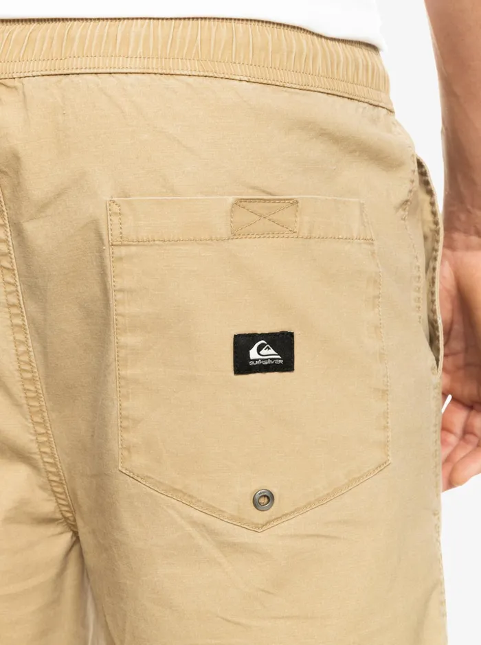 Men Quiksilver Shorts and Amphibians Taxer Elastic Waist Shorts Plage Men Quiksilver Shorts and Amphibians Taxer Elastic Waist Shorts Plage