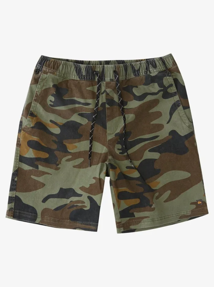 Men Quiksilver Shorts and Amphibians Waterman Cabo Shore 195034 Elastic Waist Shorts Waterman Camoflage Men Quiksilver Shorts and Amphibians Waterman Cabo Shore 195034 Elastic Waist Shorts Waterman Camoflage