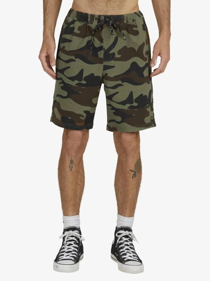 Men Quiksilver Shorts and Amphibians Waterman Cabo Shore 195034 Elastic Waist Shorts Waterman Camoflage Men Quiksilver Shorts and Amphibians Waterman Cabo Shore 195034 Elastic Waist Shorts Waterman Camoflage