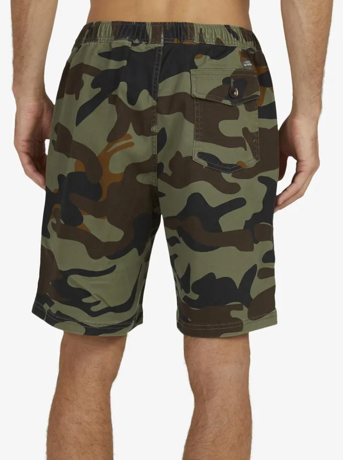 Men Quiksilver Shorts and Amphibians Waterman Cabo Shore 195034 Elastic Waist Shorts Waterman Camoflage Men Quiksilver Shorts and Amphibians Waterman Cabo Shore 195034 Elastic Waist Shorts Waterman Camoflage