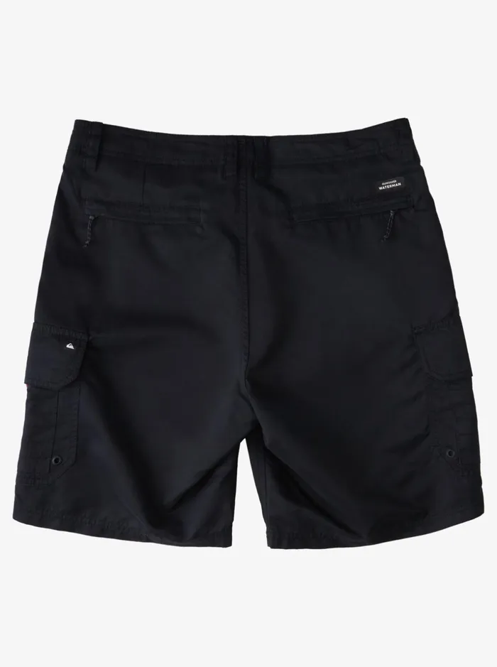 Men Quiksilver Shorts and Amphibians Waterman Maldive 20034 Cargo Shorts Black Men Quiksilver Shorts and Amphibians Waterman Maldive 20034 Cargo Shorts Black