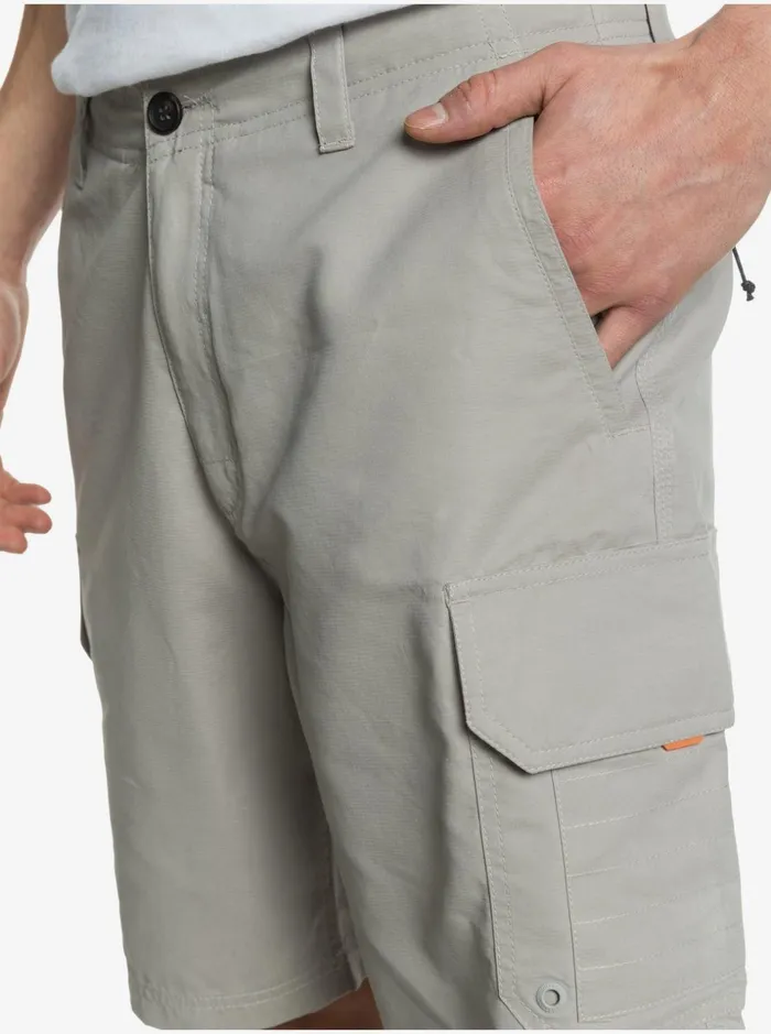Men Quiksilver Shorts and Amphibians Waterman Maldive 20034 Cargo Shorts Flint Gray Men Quiksilver Shorts and Amphibians Waterman Maldive 20034 Cargo Shorts Flint Gray