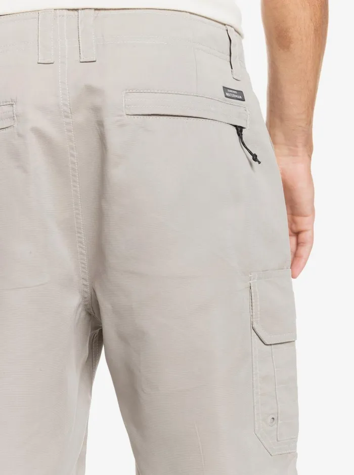 Men Quiksilver Shorts and Amphibians Waterman Maldive 20034 Cargo Shorts Flint Gray Men Quiksilver Shorts and Amphibians Waterman Maldive 20034 Cargo Shorts Flint Gray