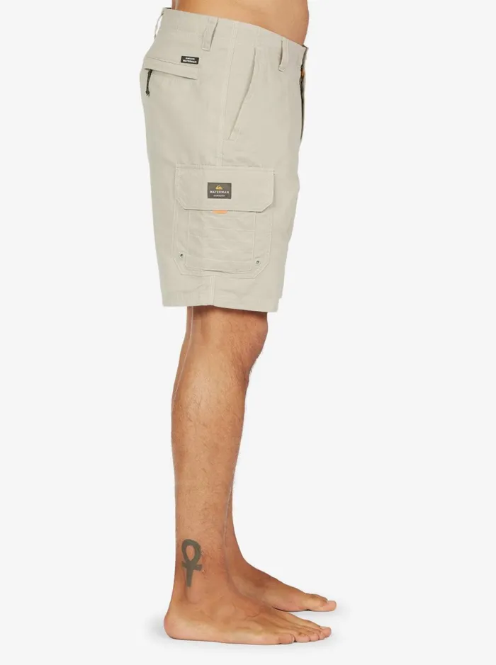 Men Quiksilver Shorts and Amphibians Waterman Maldive 20034 Cargo Shorts Flint Gray Men Quiksilver Shorts and Amphibians Waterman Maldive 20034 Cargo Shorts Flint Gray