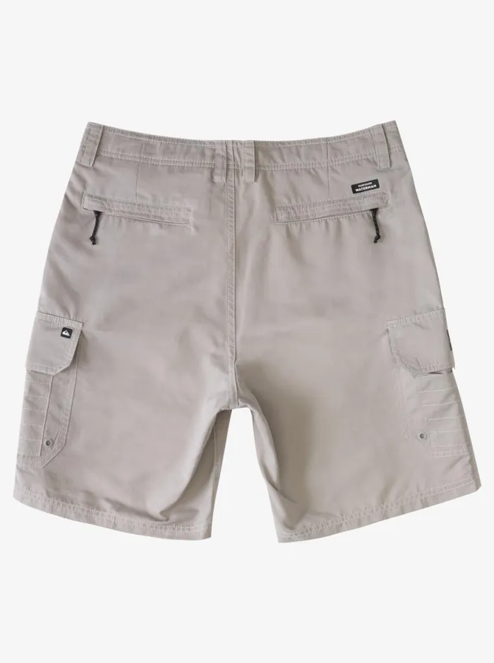 Men Quiksilver Shorts and Amphibians Waterman Maldive 20034 Cargo Shorts Flint Gray Men Quiksilver Shorts and Amphibians Waterman Maldive 20034 Cargo Shorts Flint Gray