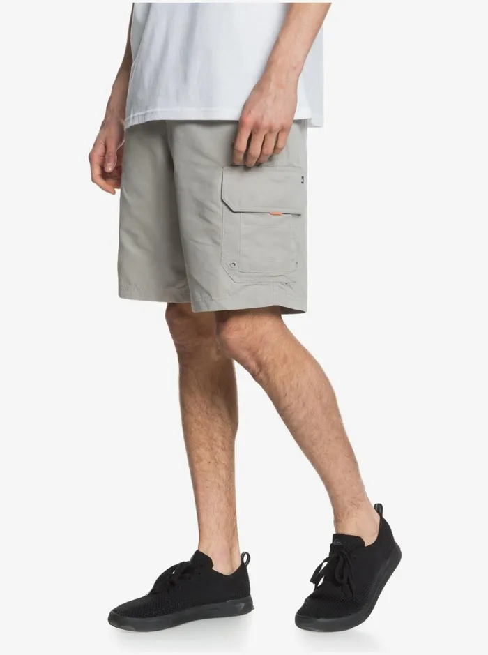 Men Quiksilver Shorts and Amphibians Waterman Maldive 20034 Cargo Shorts Flint Gray Men Quiksilver Shorts and Amphibians Waterman Maldive 20034 Cargo Shorts Flint Gray