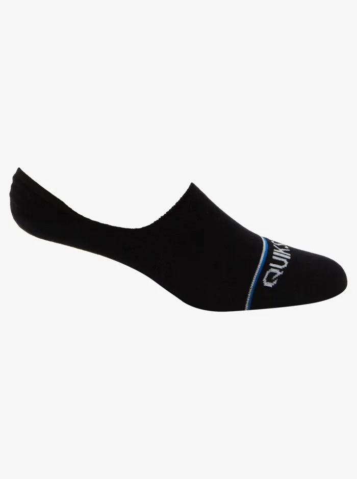 Men Quiksilver Socks and Underwear 3 Pack No Show Liner Socks White Men Quiksilver Socks and Underwear 3 Pack No Show Liner Socks White