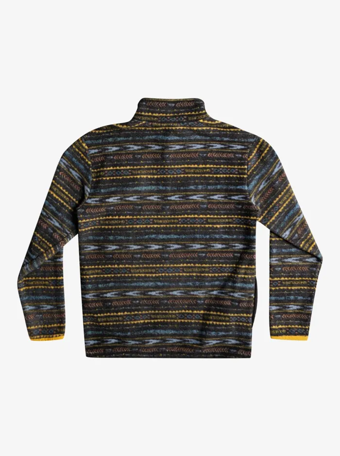 Men Quiksilver Sweatshirts and Hoodies Clean Coasts QuarterZip Fleece Pullover Tarmac Tribal Fuzz Men Quiksilver Sweatshirts and Hoodies Clean Coasts QuarterZip Fleece Pullover Tarmac Tribal Fuzz