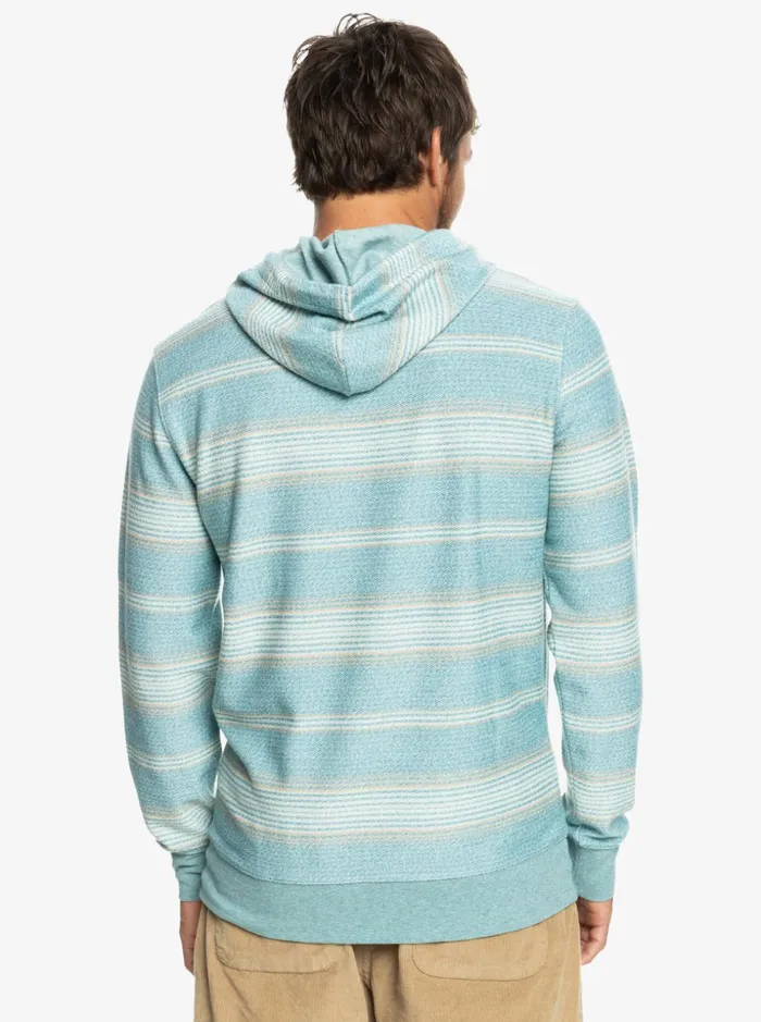 Men Quiksilver Sweatshirts and Hoodies Great Otway Hoodie Brittany Blue Otway Stripe Men Quiksilver Sweatshirts and Hoodies Great Otway Hoodie Brittany Blue Otway Stripe