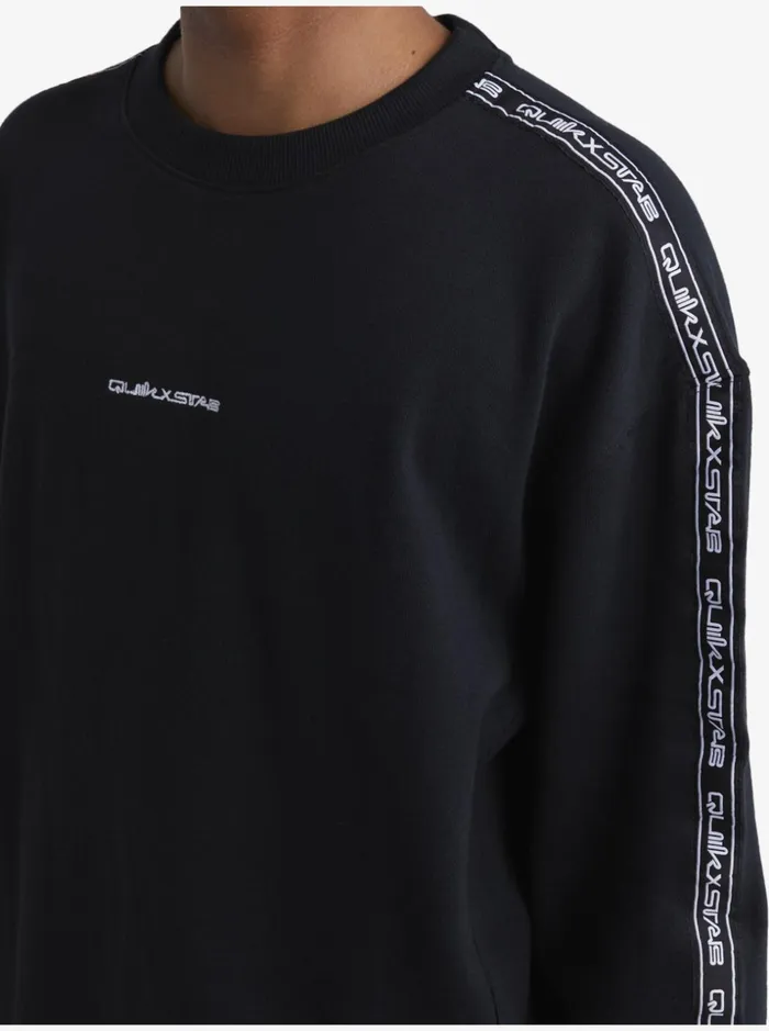 Men Quiksilver Sweatshirts and Hoodies Quik X Stab Sweatshirt Black Men Quiksilver Sweatshirts and Hoodies Quik X Stab Sweatshirt Black